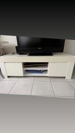 Tv-kast hoogglanswit uitstekende staat, Huis en Inrichting, Kasten | Televisiemeubels, Ophalen, Zo goed als nieuw, 25 tot 50 cm