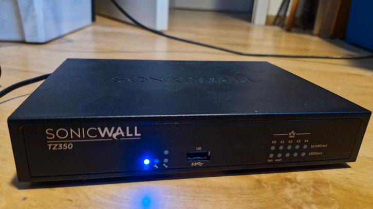SonicWall TZ350, Computers en Software, Routers en Modems, Gebruikt, Router, Ophalen of Verzenden