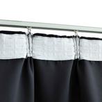Gordijn verduisterend met haken 290x245 cm, Alphen, 200 cm of meer, Nieuw, Ophalen of Verzenden