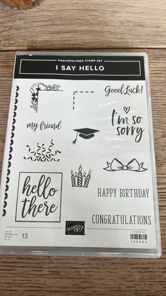 Stempelsets Stampin’ Up, Hobby en Vrije tijd, Stempelen, Zo goed als nieuw, Ophalen of Verzenden