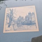 Ets Jan Sirks Delftse Vaart Rotterdam, Antiek en Kunst, Ophalen of Verzenden