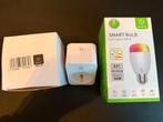 Gloednieuwe WOOX R6118 Smart Plug & Smart Bulb E27 Peer, Ophalen of Verzenden, Nieuw