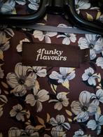 4 Funky Flavours Jurk, Kleding | Dames, Jurken, Bruin, Maat 42/44 (L), Ophalen of Verzenden, Zo goed als nieuw