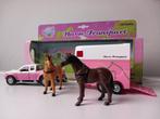 Speelgoed truck paarden transport, Ophalen of Verzenden, Gebruikt