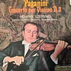 Paganini - Concerto per Violino N. 3 - Henryk Szeryng, Ophalen of Verzenden, Zo goed als nieuw, Romantiek, 12 inch