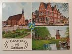Groeten uit Dokkum 14, Verzenden, 1960 tot 1980, Gelopen, Friesland
