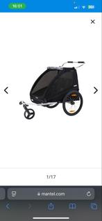 Thule Coaster XT - Tweezits Kinderkar in Goede Staat, Fietsen en Brommers, Fietsaccessoires | Aanhangers en Karren, Ophalen, Gebruikt