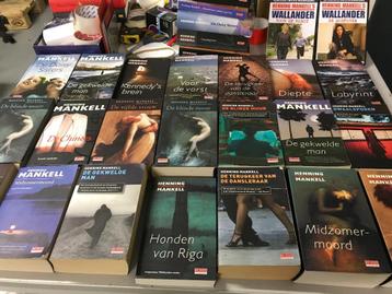 Nog 9 boeken van Henning Mankell zie actuele lijst + DVD's beschikbaar voor biedingen