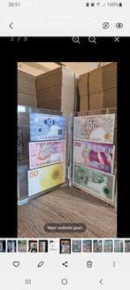 Nederlandse bankbiljetten in plexiglas., Ophalen of Verzenden, 100 gulden
