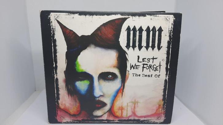 Marilyn Manson - Lest We Forget - The Best Off CD / DVD Set, Cd's en Dvd's, Cd's | Rock, Gebruikt, Overige genres, Ophalen of Verzenden