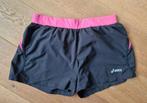 Asics hardloopshort Motiondry zwart pink M, Kleding | Dames, Maat 38/40 (M), Zo goed als nieuw, Asics, Hardlopen of Fietsen