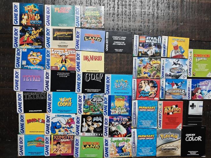 Gameboy Classic, Advance en Color Handleidingen, Spelcomputers en Games, Games | Nintendo Game Boy, Racen en Vliegen, 1 speler