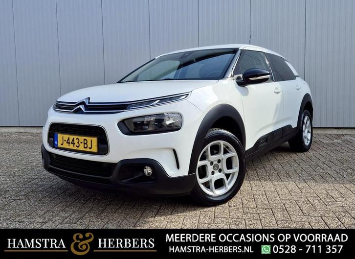 Citroen C4 Cactus 1.2 PureTech Shine Plus wit, Auto's, Citroën, Bedrijf, Te koop, C4 Cactus, ABS, Achteruitrijcamera, Airbags