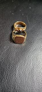 Gouden ringen 2 stuks 14 kr, Ophalen of Verzenden, Zo goed als nieuw, Goud, Goud