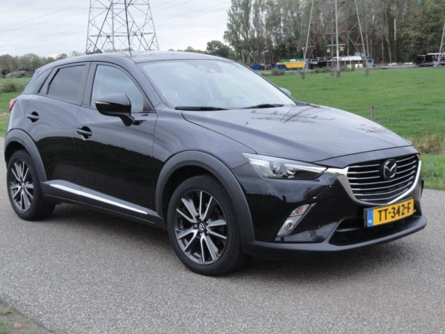 Mazda CX-3 1.5 SkyActiv-D SkyLease+ Full LED I NAVIG I LEER, Auto's, Mazda, Bedrijf, Te koop, CX-3, ABS, Achteruitrijcamera, Airbags