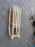 Houten slee voor winterpret, Ophalen, Gebruikt, Overige merken