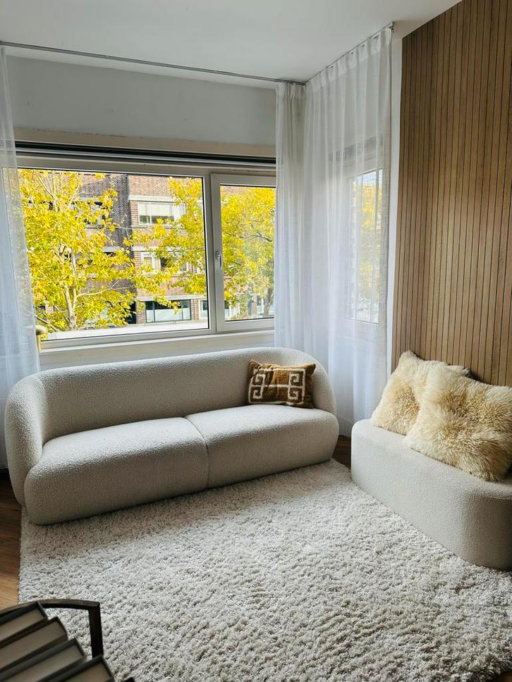 Sofa Paula - Stijlvolle 3-zits bank, Huis en Inrichting, Banken | Bankstellen, Zo goed als nieuw, Rechte bank, Driepersoons, 200 tot 250 cm