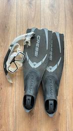 Cressi snorkelset, Ophalen of Verzenden, Zo goed als nieuw, Snorkelset