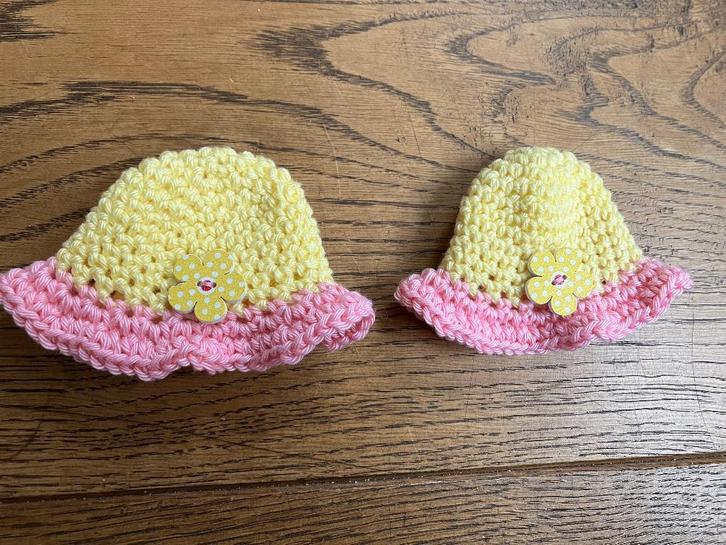 Gehaakte eierwarmers, Huis en Inrichting, Keuken | Textiel, Nieuw, Overige typen, Geel, Ophalen of Verzenden