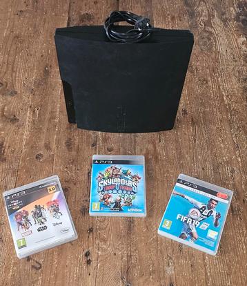PlayStation 3 met accessoires en games beschikbaar voor biedingen