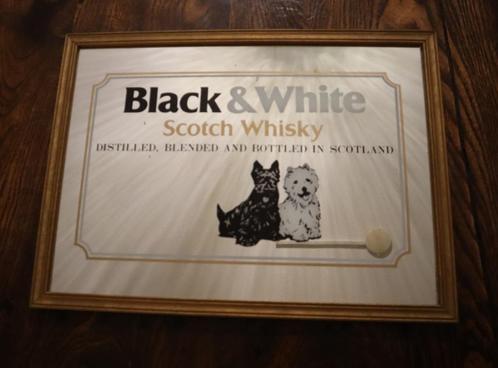 Black & White wishky west highland white black terrier spieg, Verzamelen, Merken en Reclamevoorwerpen, Gebruikt, Gebruiksvoorwerp