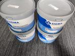 40L Sigma coatings sigmatex superlatex matt 9010, Doe-het-zelf en Verbouw, Verf, Beits en Lak, Ophalen, Wit, Nieuw, Verf