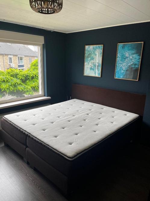 Luxe Pullman Boxspring 180x200 met Topmatras, Huis en Inrichting, Slaapkamer | Boxsprings, Zo goed als nieuw, 180 cm, 200 cm, Tweepersoons