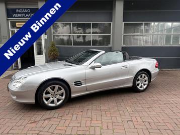 Mercedes-Benz SL-Klasse 500 Roadster AUT 2002 Grijs 37430 km beschikbaar voor biedingen