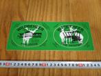 sticker set stichting wildbeheer veluwe aardhuis hoog soeren, Ophalen, Zo goed als nieuw, Bedrijf of Vereniging