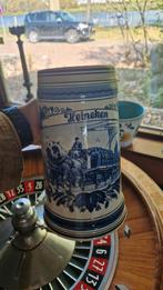 2 Heineken Bierpullen Delfts Blauw - Paard & Wagen, Ophalen