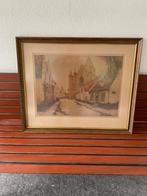 Originele kleurenets van Roger Hebbelinck (1912–1987, Antiek en Kunst, Ophalen of Verzenden