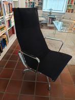 Vitra Eames EA 124 – Draaibare Lounge Chair – Origineel – Zw, Tuin en Terras, Ligbedden, Ophalen of Verzenden, Aluminium