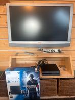 PlayStation 4 Slim 1TB inclusief tv, Inclusief Uncharted 4, Spelcomputers en Games, Spelcomputers | Sony PlayStation 4, Ophalen