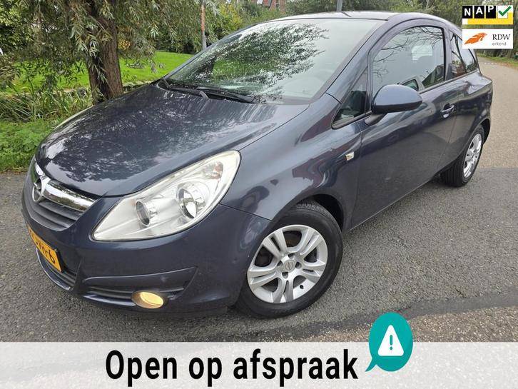 Opel Corsa 1.4-16V White Edition/Airco/1e eig., Auto's, Opel, Bedrijf, Te koop, Corsa, ABS, Airbags, Airconditioning, Boordcomputer
