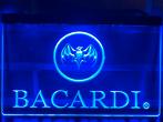 Led lichtbord BACARDI 3d neon look, Ophalen of Verzenden, Zo goed als nieuw, Lichtbak of (neon) lamp