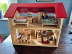 Poppenhuis Voíla, 45 stuks houten set, Ophalen of Verzenden, Nieuw