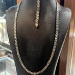 Zilveren ketting platte koningsketting 925 zilver armband, Sieraden, Tassen en Uiterlijk, Ophalen of Verzenden, Zo goed als nieuw