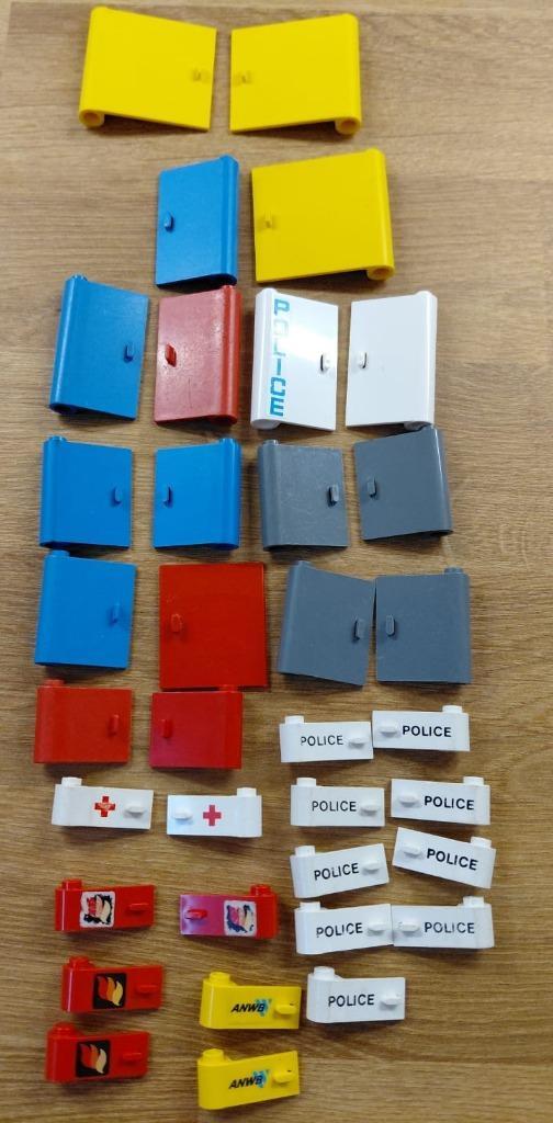 Lego vintage deuren groot en klein, Kinderen en Baby's, Speelgoed | Duplo en Lego, Gebruikt, Lego, Losse stenen, Ophalen of Verzenden