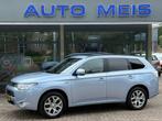 Mitsubishi OUTLANDER 2.0 PHEV Instyle Schuifdak Leder Navi C, Auto's, 4 cilinders, Blauw, Navigatiesysteem, Bedrijf