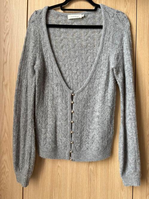 Plein Publique Vestje AMBIANCE Grijs (maat s), Kleding | Dames, Truien en Vesten, Zo goed als nieuw, Maat 36 (S), Grijs, Ophalen of Verzenden