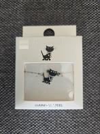 Siepie ketting zilverkleurig, Sieraden, Tassen en Uiterlijk, Ophalen of Verzenden, Nieuw, Zilver, Overige materialen