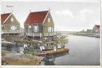 AK Marken - Panorama aan het water, Verzamelen, Ansichtkaarten | Nederland, Verzenden, 1920 tot 1940, Ongelopen, Noord-Holland