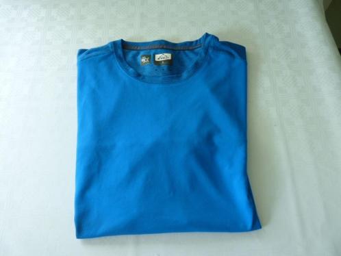 mooi blauw sportshirt van MC Kinley mt S van Intersport, Kleding | Heren, Sportkleding, Zo goed als nieuw, Algemeen, Maat 46 (S) of kleiner