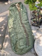 Slaapzak KL met woodland compressiehoes., Ophalen of Verzenden, Gebruikt, Overige typen