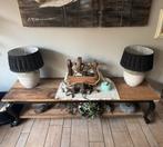 Prachtige sidetable van Riviera Maison, Ophalen, Zo goed als nieuw, 25 tot 50 cm, Rechthoekig