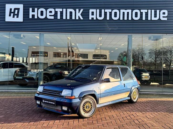Renault 5 1.4 GT Turbo | Zeer goede staat | BBS RM, Auto's, Oldtimers, Bedrijf, Te koop, Metallic lak, Renault, Benzine, Hatchback