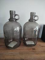 2 vazen zwart glas nieuw, Huis en Inrichting, Woonaccessoires | Vazen, Ophalen, Zwart, Nieuw, Glas