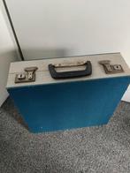 platenkoffer harmonica vintage, Ophalen of Verzenden, Gebruikt, Overige formaten