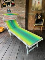 Italiaanse Ligbed Set (2x) - Zeer Goede Staat!, Tuin en Terras, Ophalen, Zo goed als nieuw, Textileen, Verstelbaar