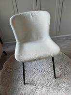 Karwei eetkamerstoel belle naturel wit boucle stof, Huis en Inrichting, Stoelen, Ophalen, Wit, Stof, Eén